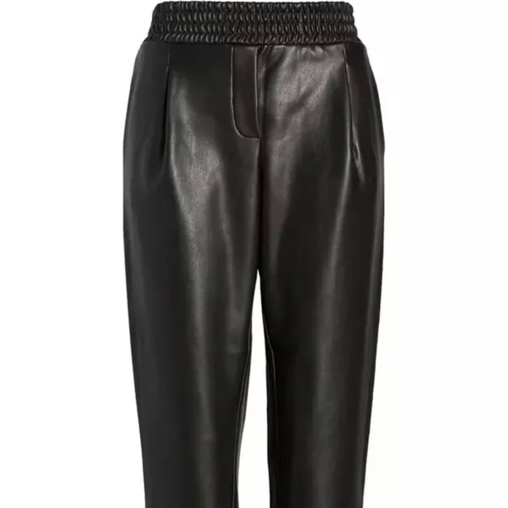 Halogen X Blair Eadie Faux Leather Joggers 2X